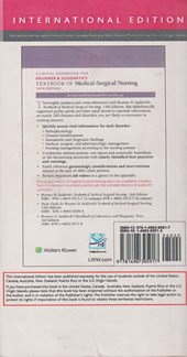 کتاب Clinical Handbook for Brunner & Suddarth's Textbook of Medical-Surgical Nursing