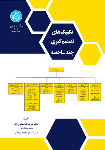  کتاب تکنیک های تصمیم گیری چندشاخصه