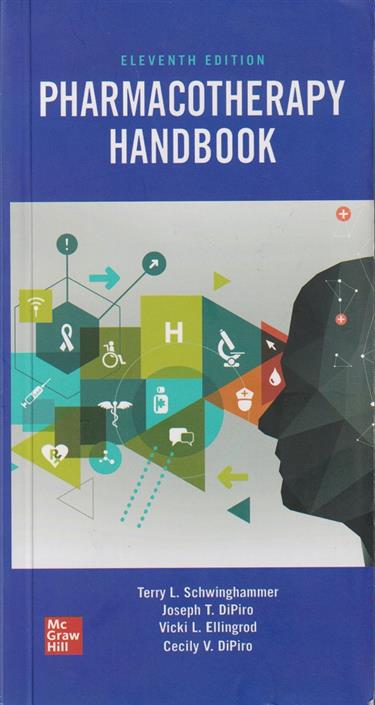 کتاب Pharmacotherapy Handbook;