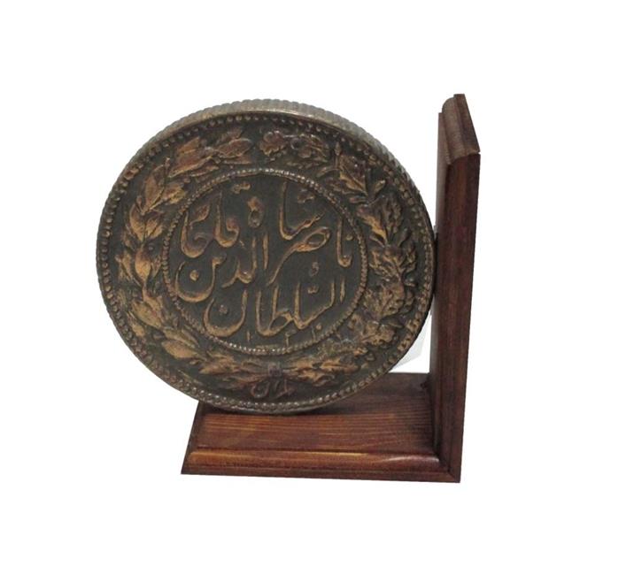  غش گیر کتاب طرح سکه قاجاری اشرفی;