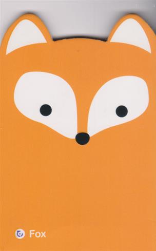  دفترچه یادداشت حیوانات بانمک (روباه،کد 12013);