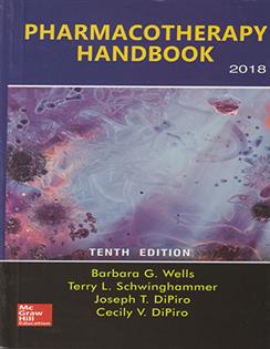 کتاب Pharmacotherapy Handbook;