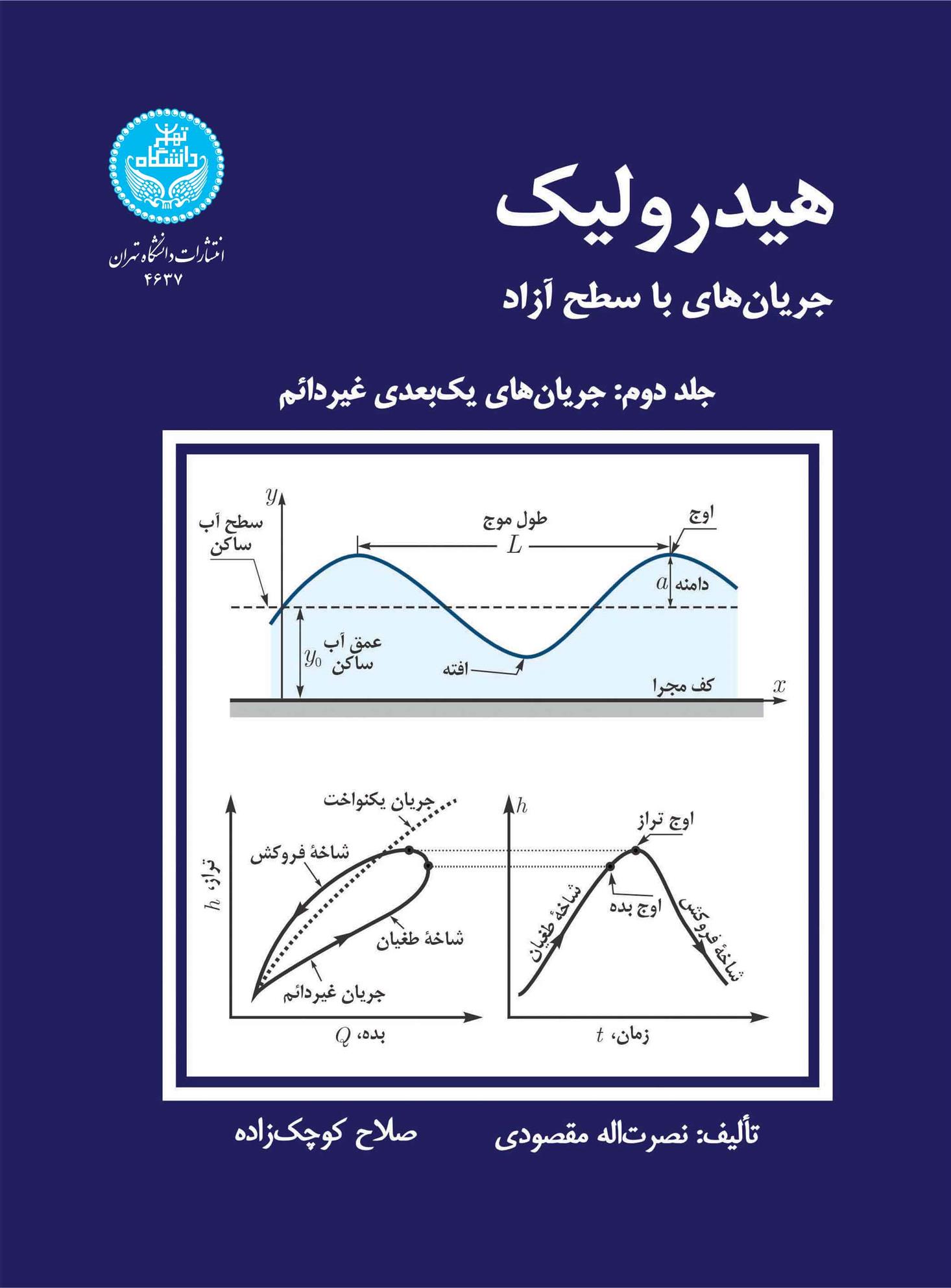 کتاب هیدرولیک جریان های با سطح آزاد 2;