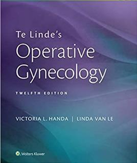 کتاب Te Linde's Operative Gynecology;